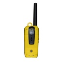 GME GX610 2.5w Marine VHF Handheld Radio, Floating, USB-C Charging, Yellow