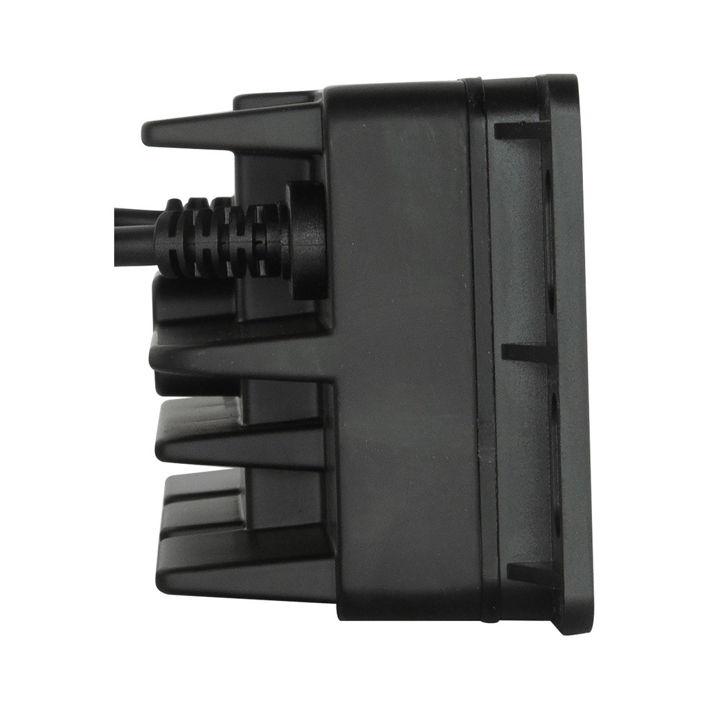 GME GX750W Black Box VHF Marine Radio, LCD Controller Mic - White