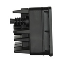 GME GX750W Black Box VHF Marine Radio, LCD Controller Mic - White