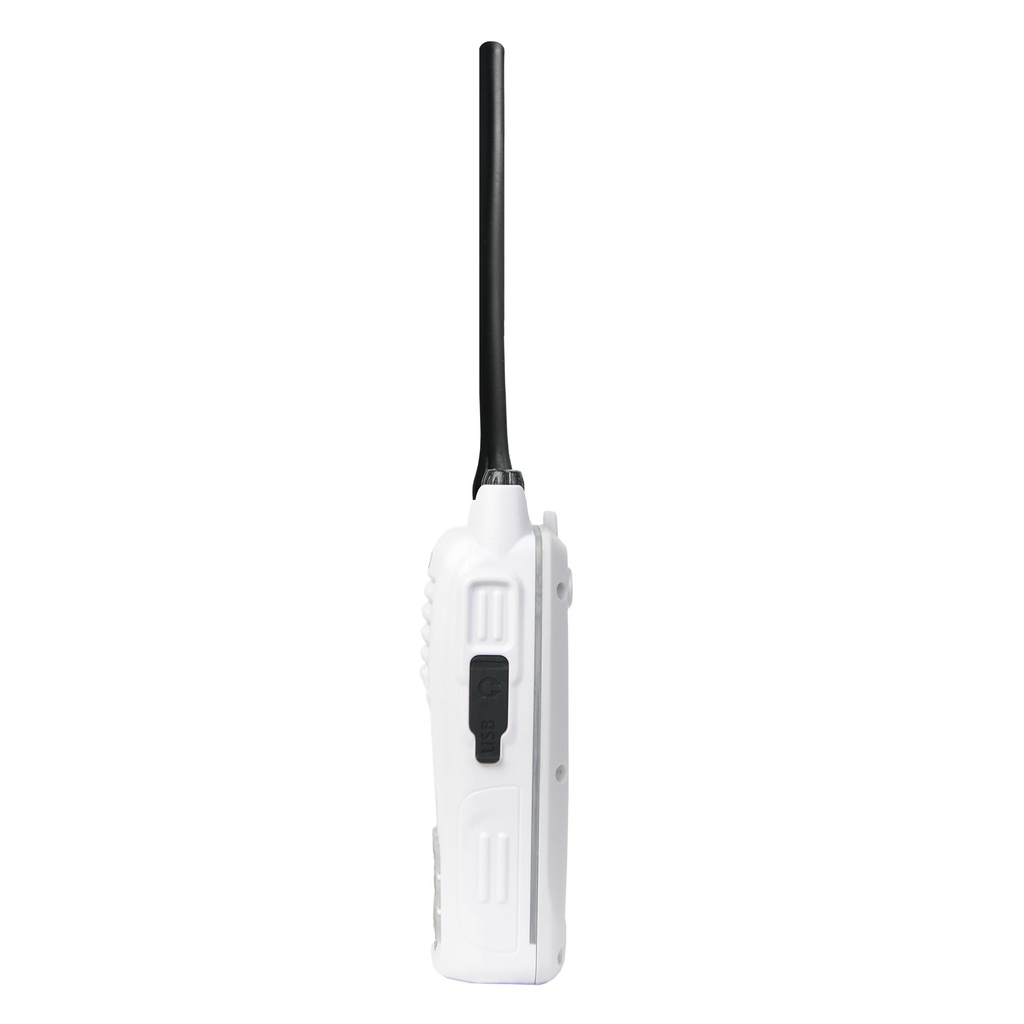 GME GX865 5/1 Watt Handheld VHF Marine Radio - White