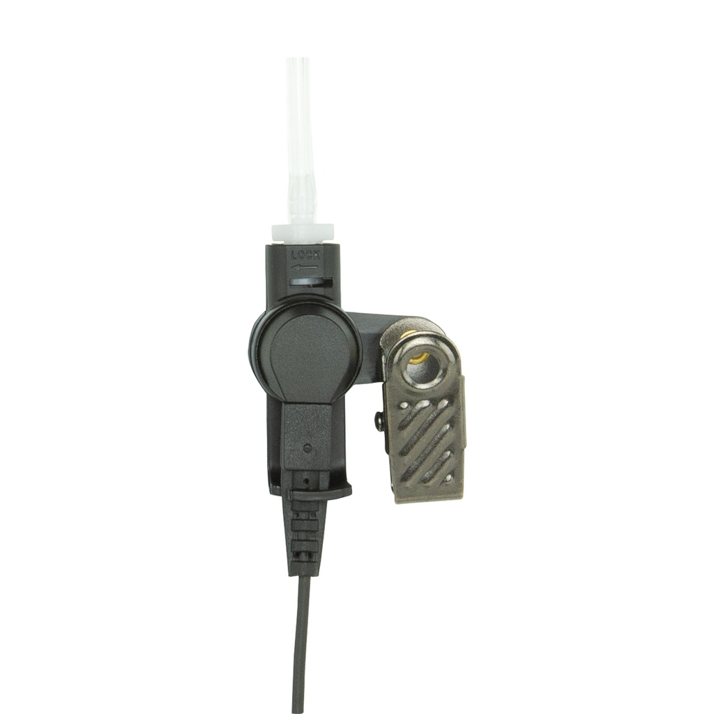 Security Kit - Clear Eartube & Lapel Microphone - Suit TX665/TX667/TX675/TX677/TX685/TX6150