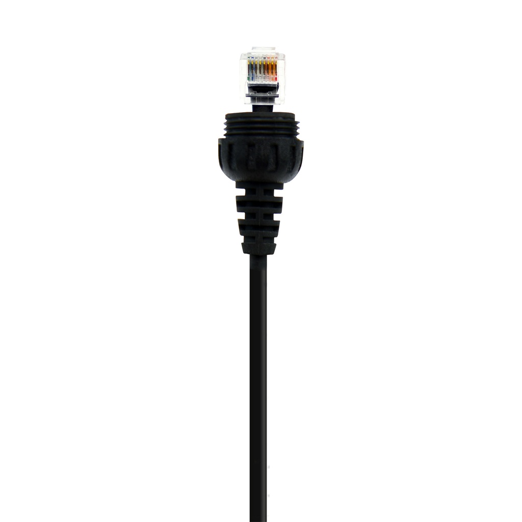 IP67 Microphone Extension Lead (2m) with Panel Mount - Suits XRS-390C