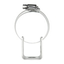 Heavy Duty Bull Bar Bracket w/ Hose Clamps