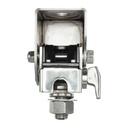 Heavy Duty Fold Down Bracket - Silver