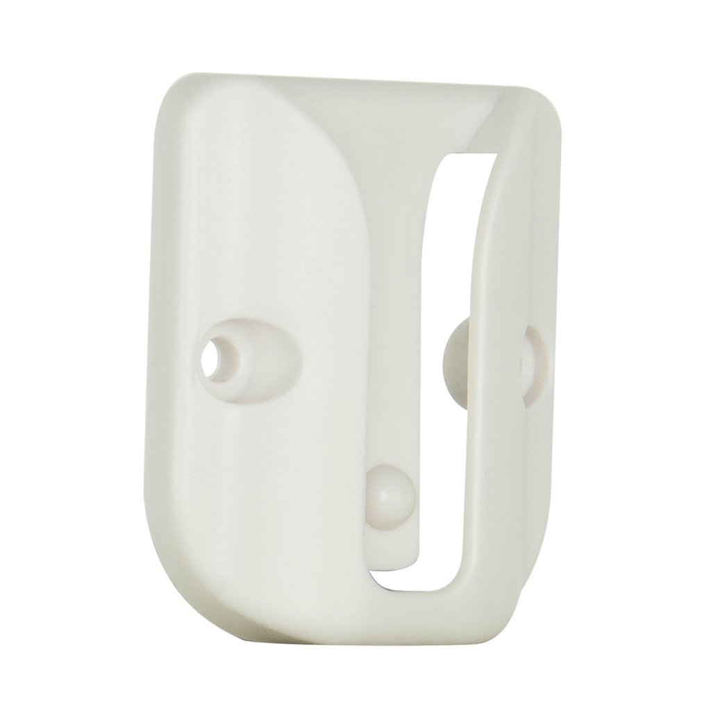 Plastic Microphone Bracket - White