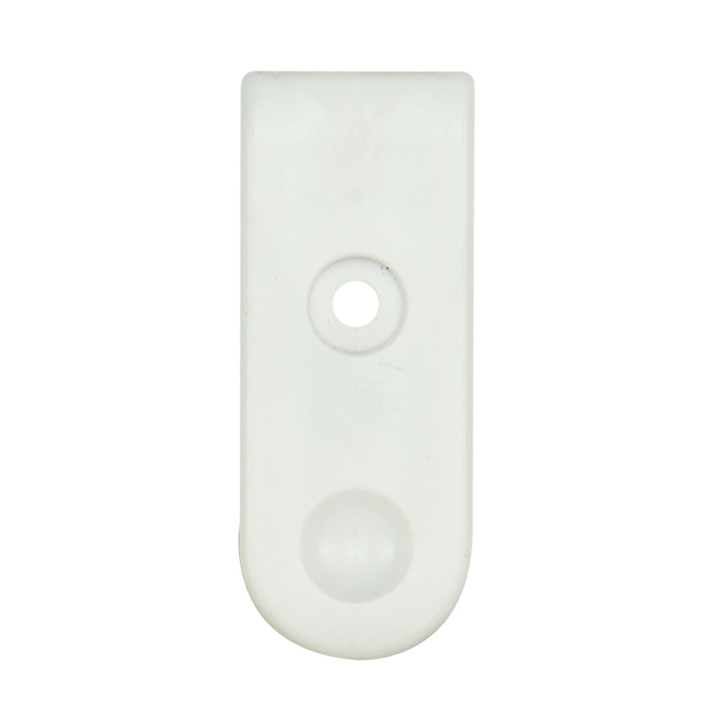 Plastic Microphone Bracket - White