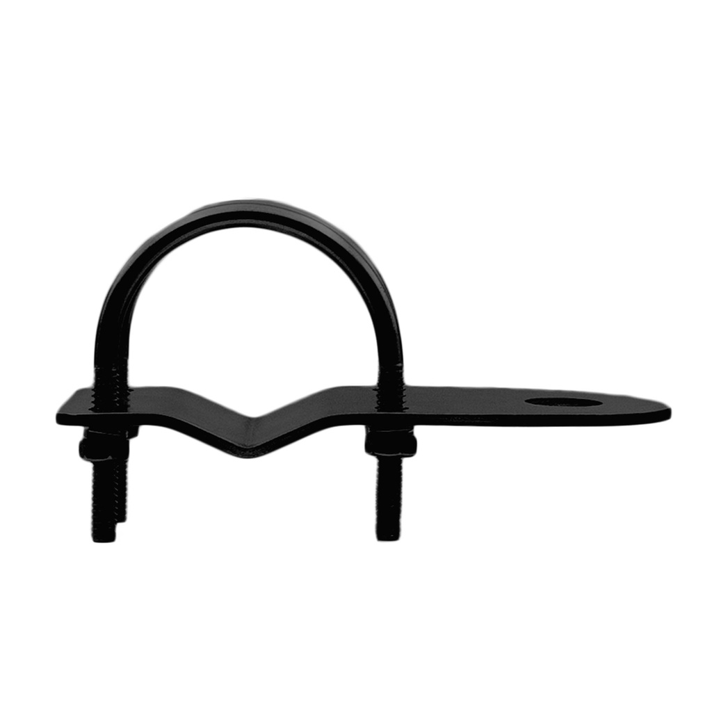 3mm Bullbar Bracket with "U" Bolts - Black