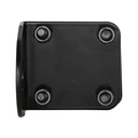 2.5mm Mirror Mount with Cable Slot - Black