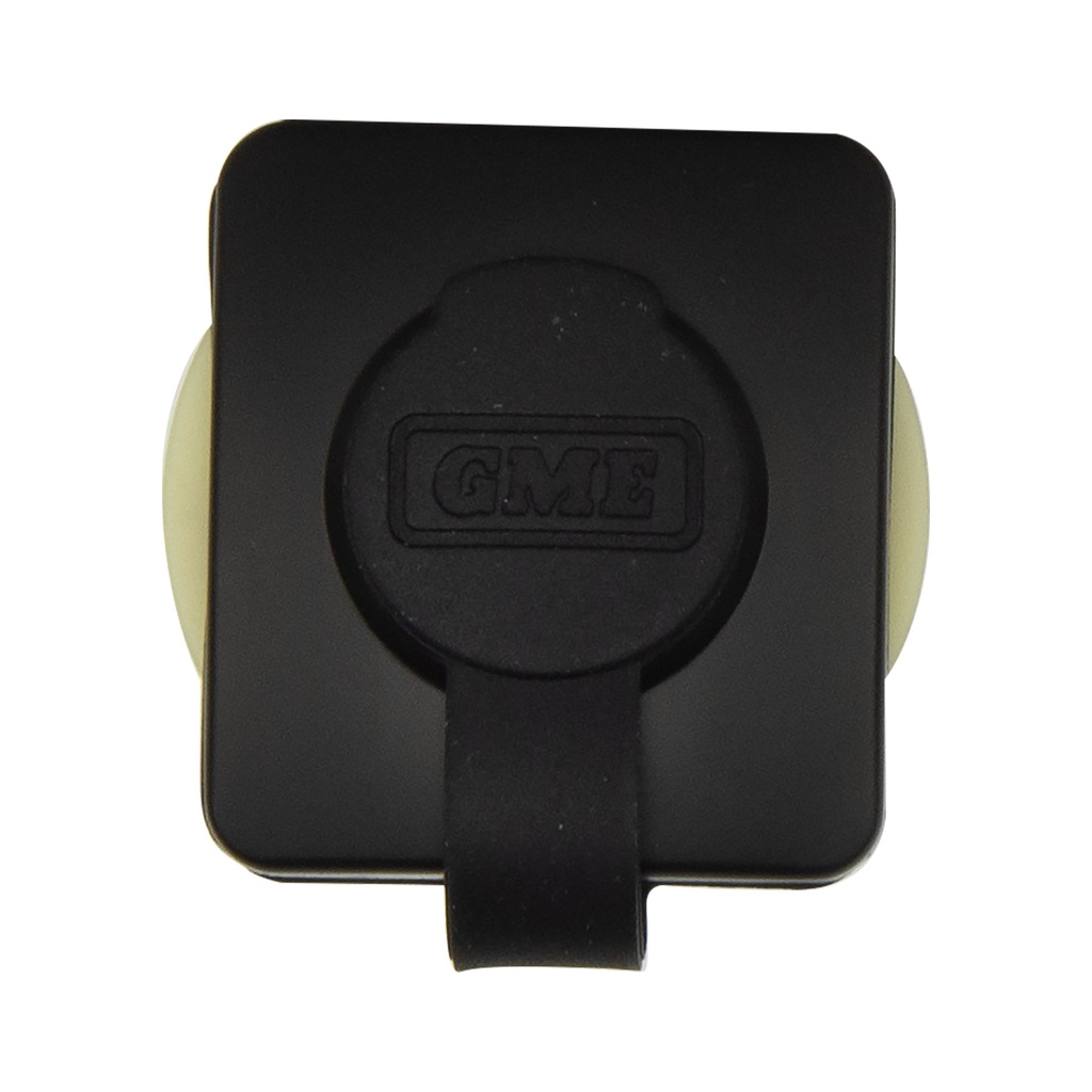 6pin Flush Mount Microphone Socket t/s GX400 & GX700 - Black