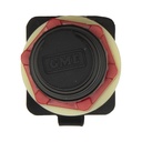 6pin Flush Mount Microphone Socket t/s GX400 & GX700 - Black