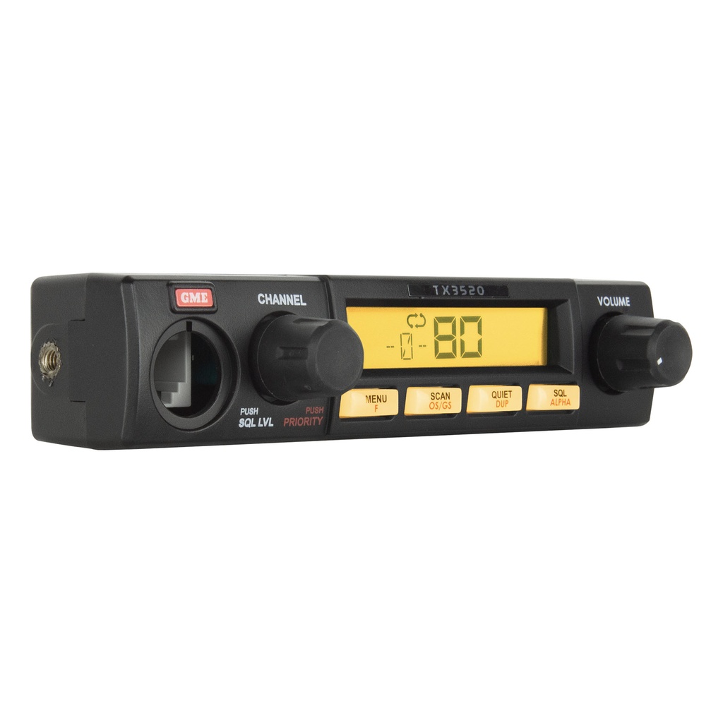 GME TX3520S 5 Watt, Compact, UHF CB radio with ScanSuite