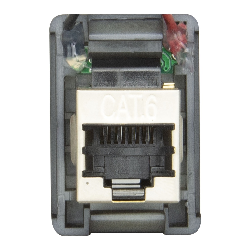 RJ45 Pass-Through Adaptor - Type 1 (Red)