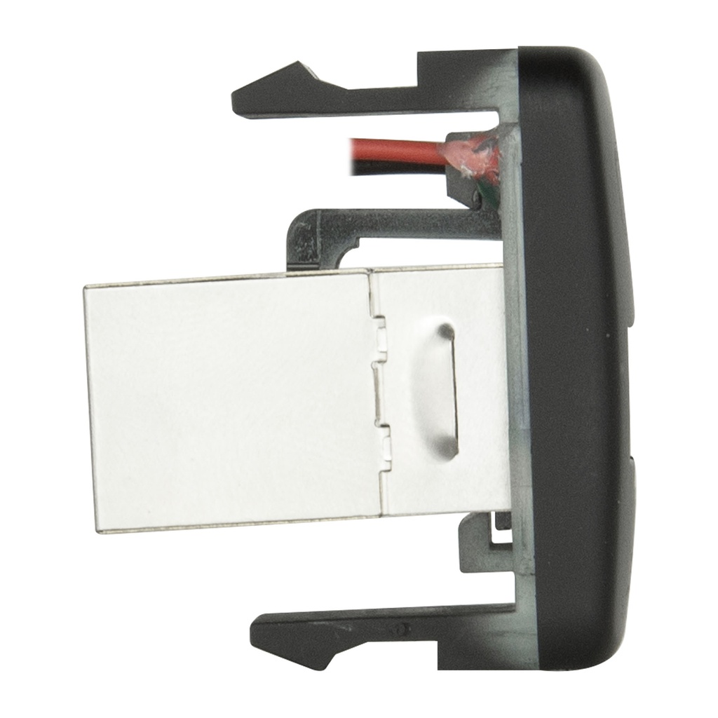 RJ45 Pass-Through Adaptor - Type 2 (Red)