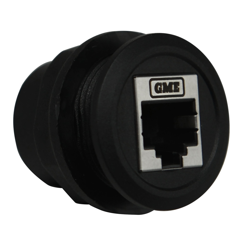 RJ45 Pass-Through Adaptor - Universal Round