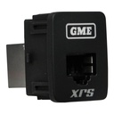 RJ45 Pass-Through Adaptor - Type 8 (White)