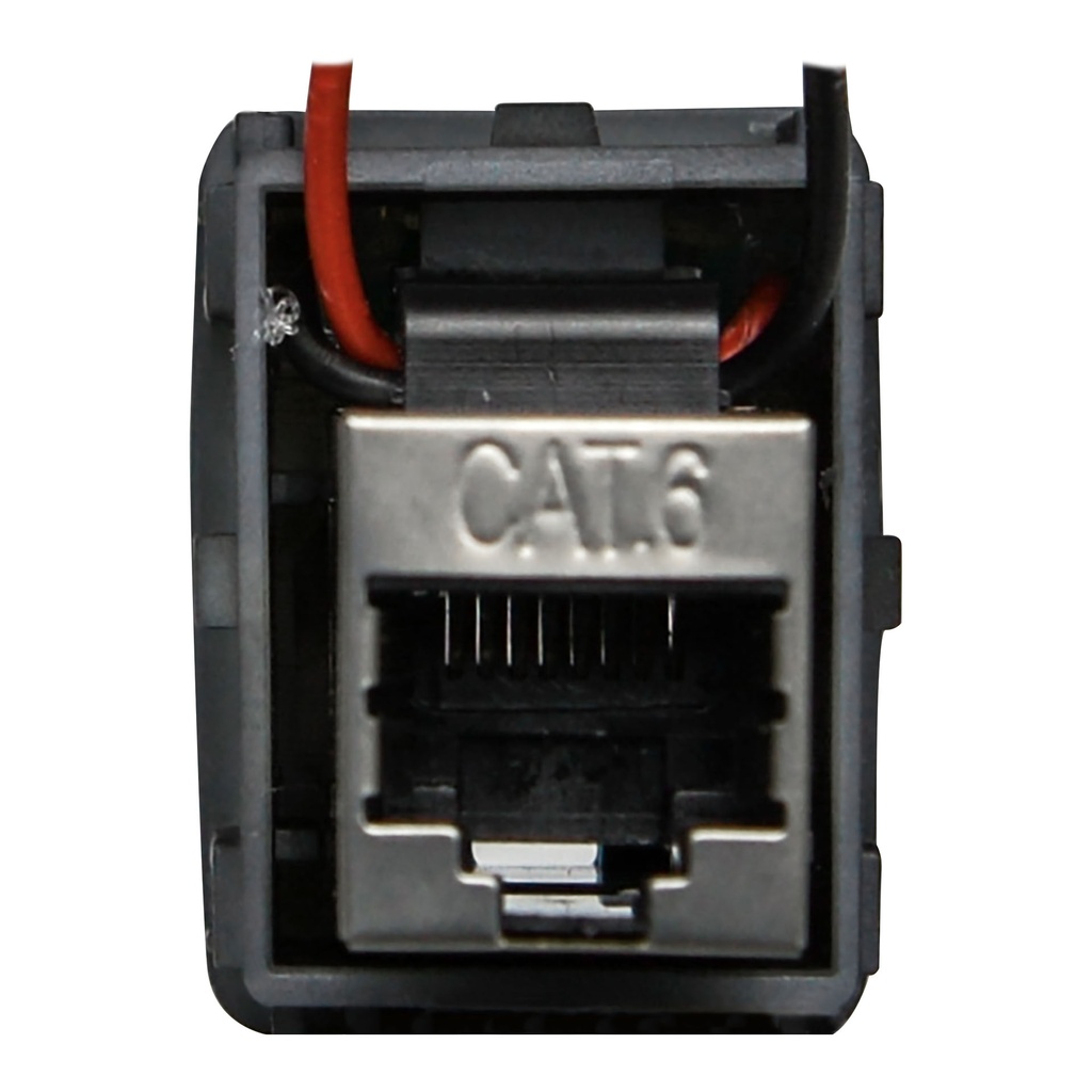 RJ45 Pass-Through Adaptor - Type 8 (White)