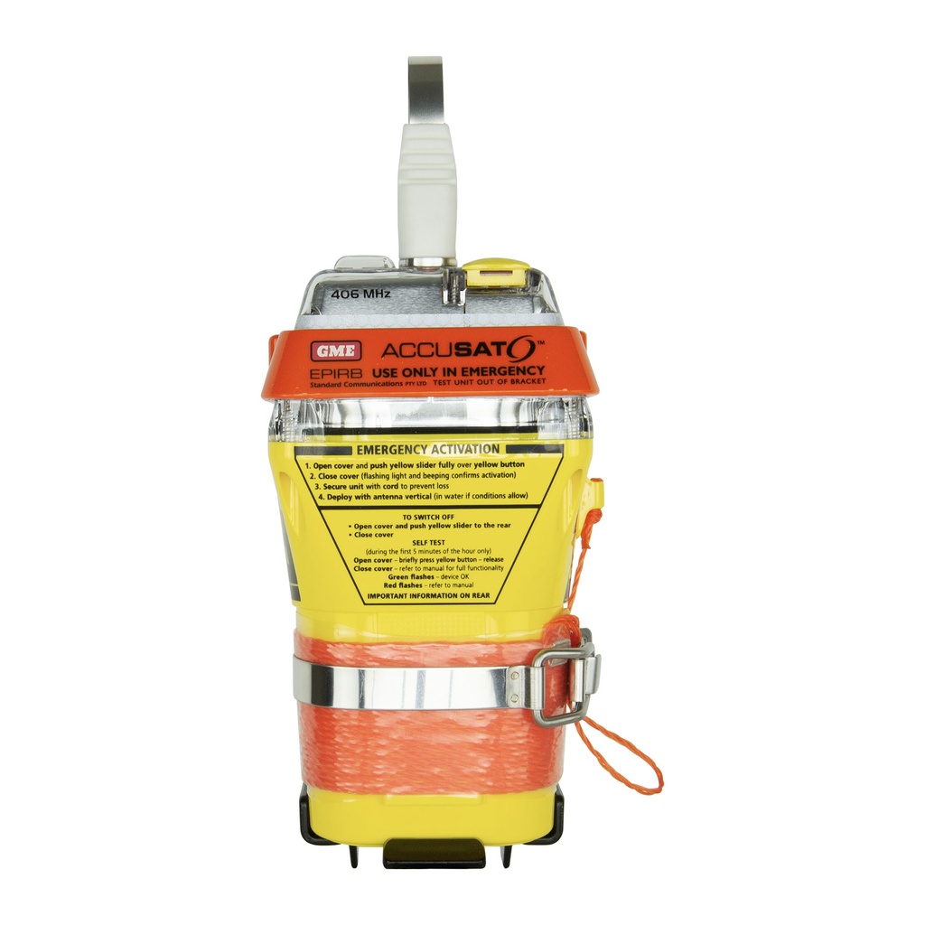 GME MT600GAUS 406MHz GPS EPIRB - Manual Activation