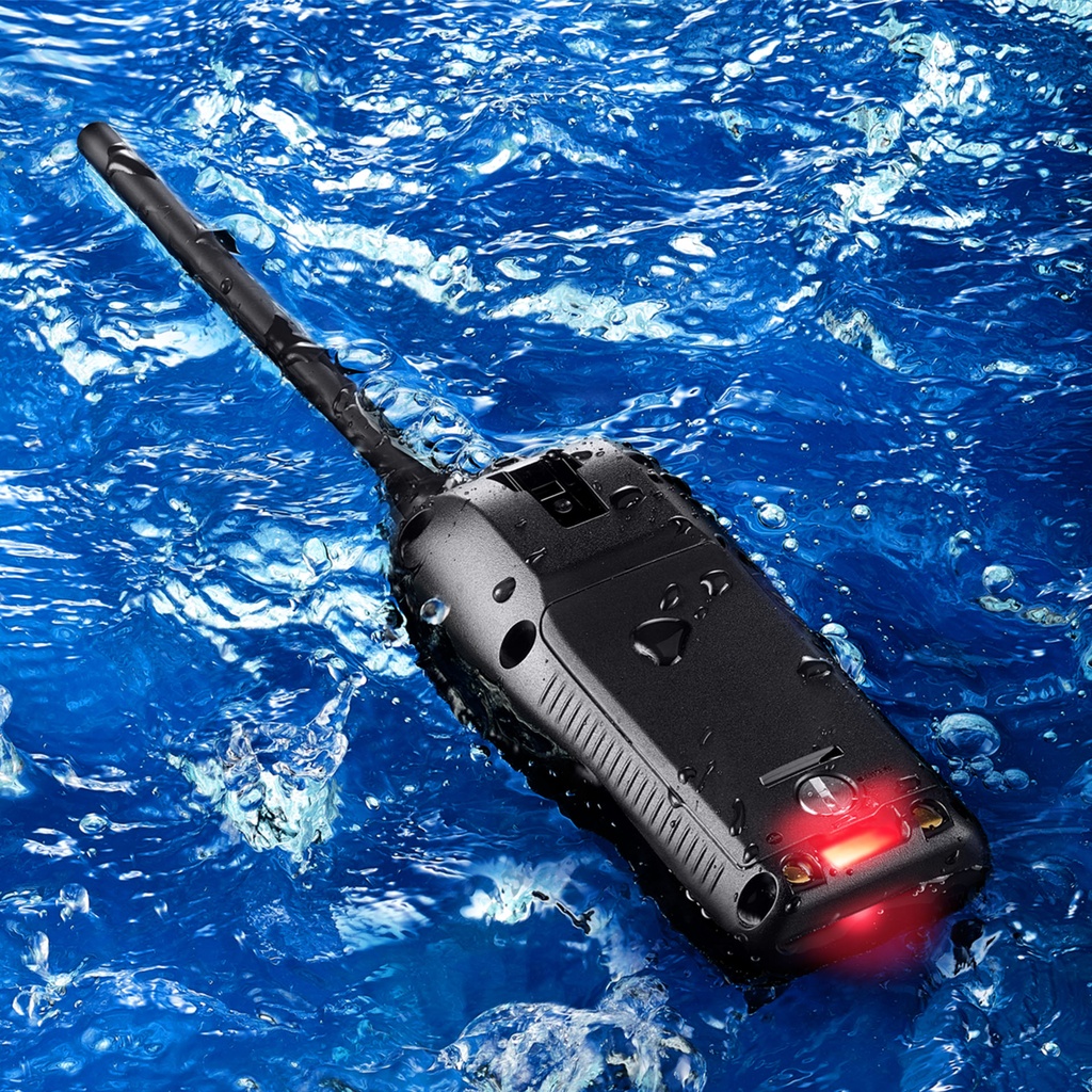 IC-M37E Floating Handheld Marine VHF Radio