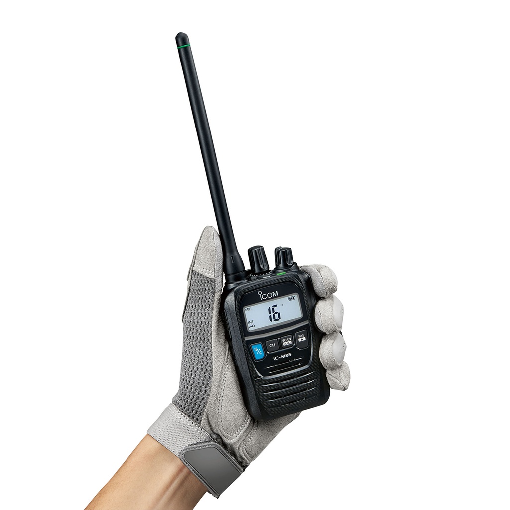 Icom IC-M85E Compact Marine VHF + PMR Handheld Radio