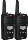 GME TX667 1 Watt UHF CB Handheld Radio - Twin Pack - Black