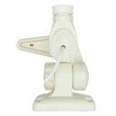 Double Swivel Rectangular Antenna Base - Suits AW36XX Whips - White