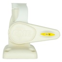 Single Swivel Rectangular Antenna Base - Suits AW36XX Whips - White