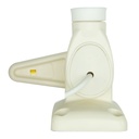 Single Swivel Rectangular Antenna Base - Suits AW36XX Whips - White