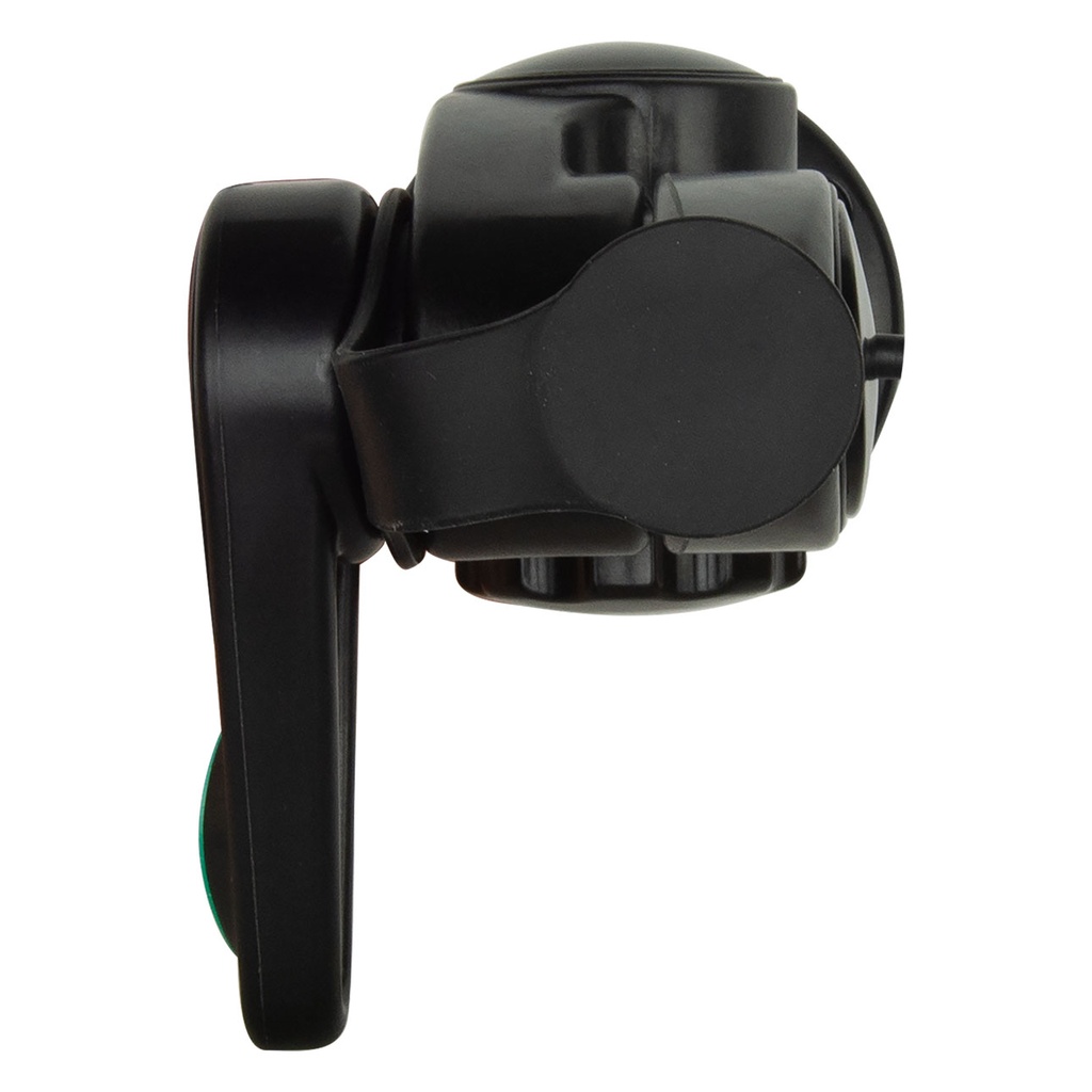 Double Swivel Round Antenna Base - Suits AW36XX Whips - Black