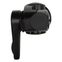 Double Swivel Round Antenna Base - Suits AW36XX Whips - Black