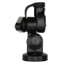 Double Swivel Round Antenna Base - Suits AW36XX Whips - Black