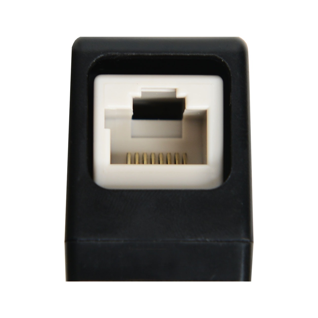 Adaptor/Joiner RJ45 8 Pin to 8 Pin Adaptor suits LE040 - Black