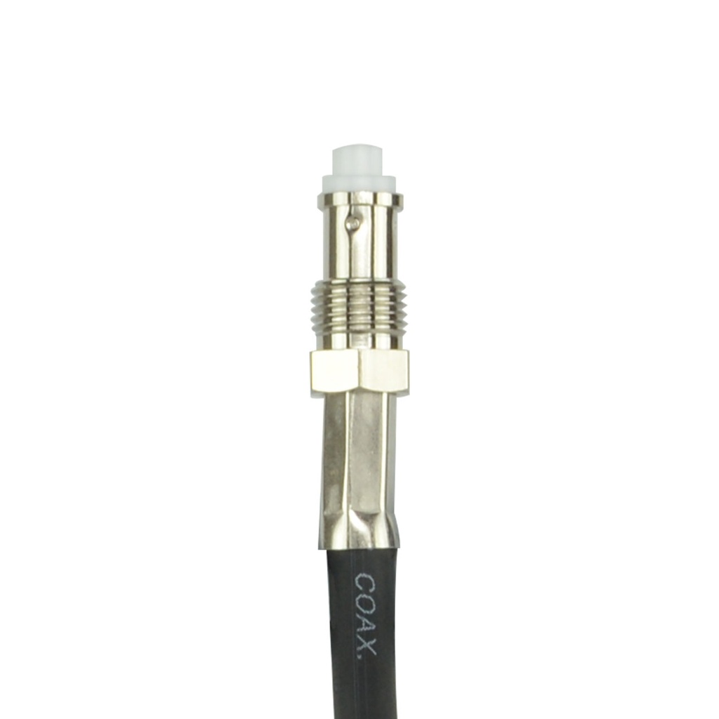 AE4018BK1 Antenna 97cm E/Feed, H/Duty, Black AS002 Spring, Black F/Glass Whip (6.6dBi Gain)