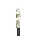 AE4018K Antenna 85cm E/Feed, H/Duty, Black F/Glass Whip (6.6dBi Gain)