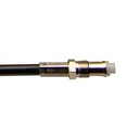 AE4704B Antenna 58cm Colinear - H/Duty Barrel Spring - Black (2.1dBi Gain)