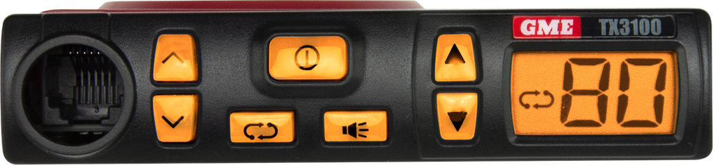 GME TX3100DP 5 Watt, Super Compact, UHF Mobile CB Radio