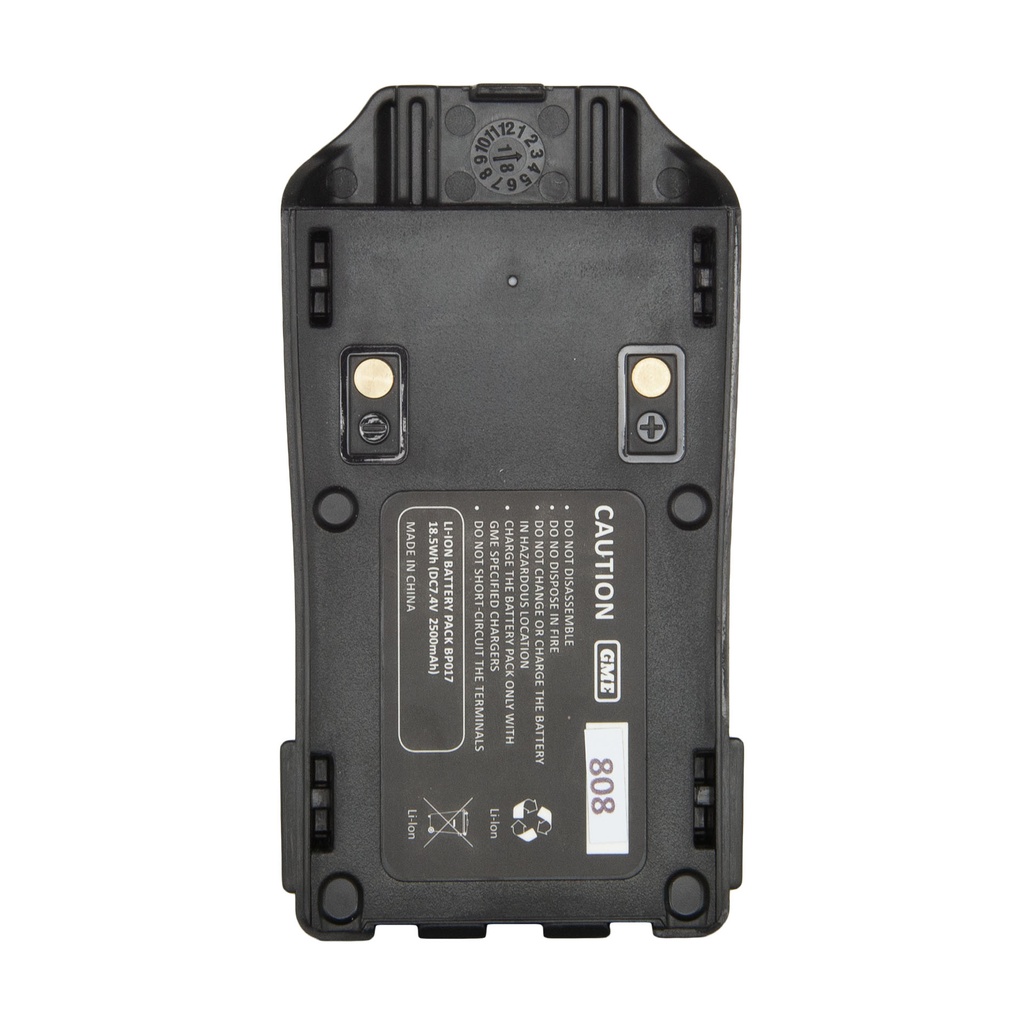 2000mAh Waterproof Li-on Battery Pack - TX6500S