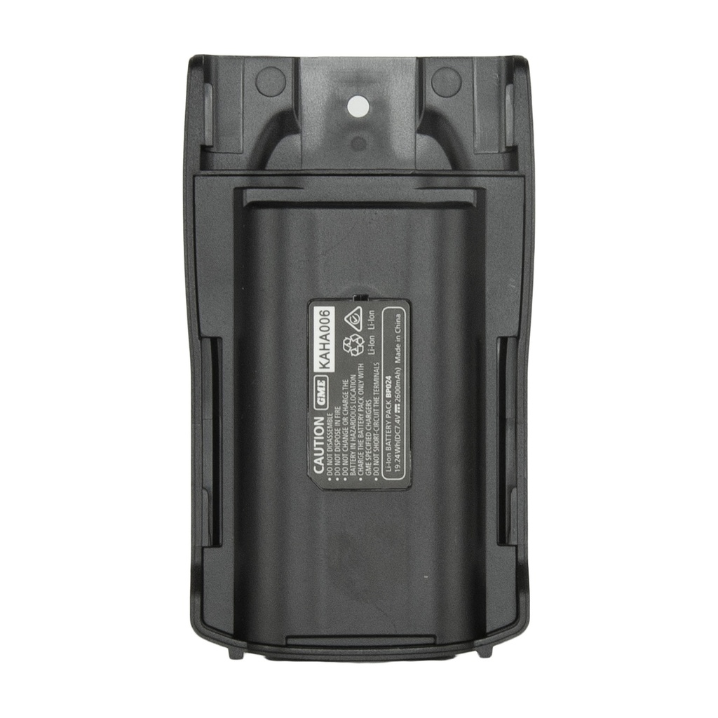 2600mAH Li-ion Battery Pack - TX685/TX6150/TX6155