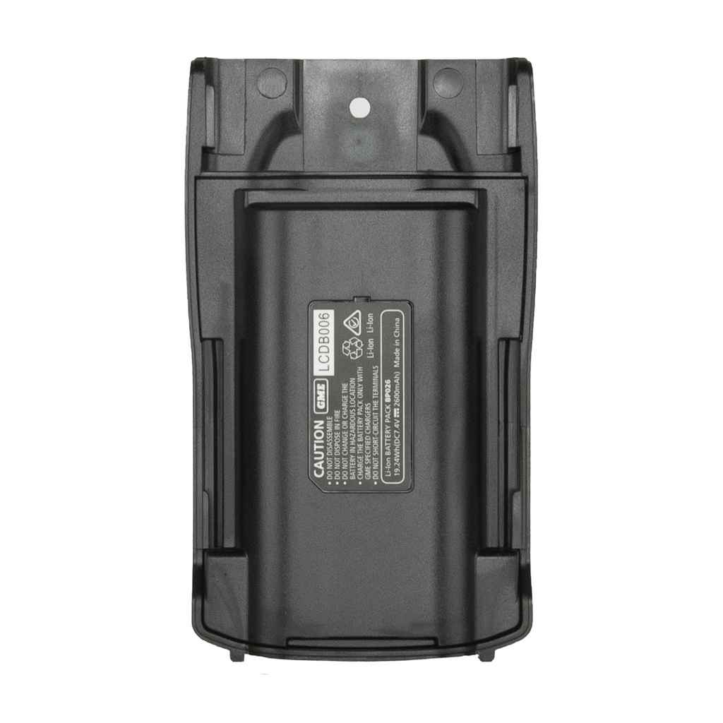 2600mAH Li-ion Battery Pack - Suit TX6160