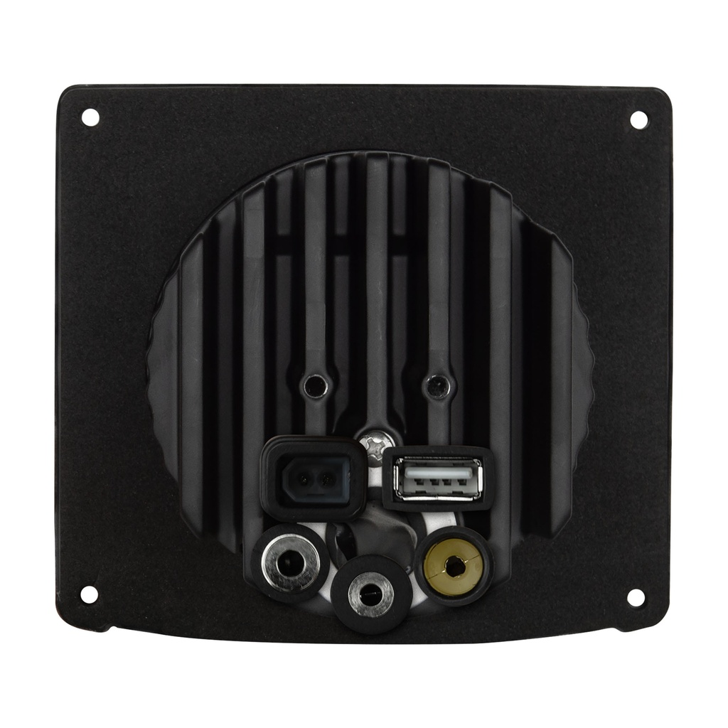 AM/FM IP54 Compact Marine Stereo with Bluetooth - Black