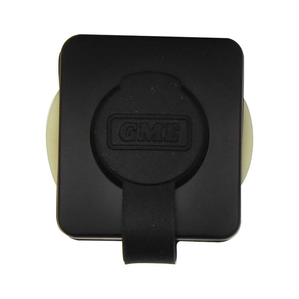 8pin Flush Mount Microphone Socket t/s GX750 - Black