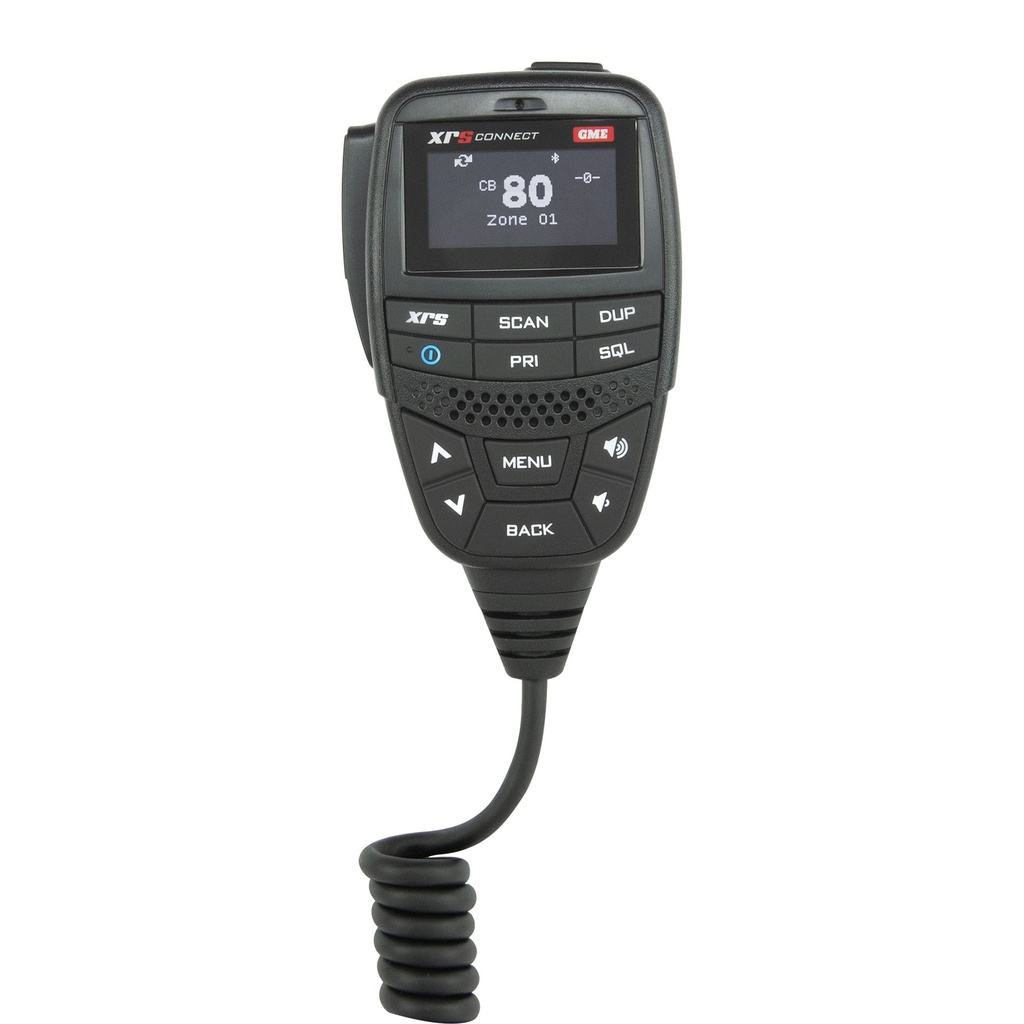 XRS OLED Controller Speaker Microphone w/ Drop-In Mic Clip