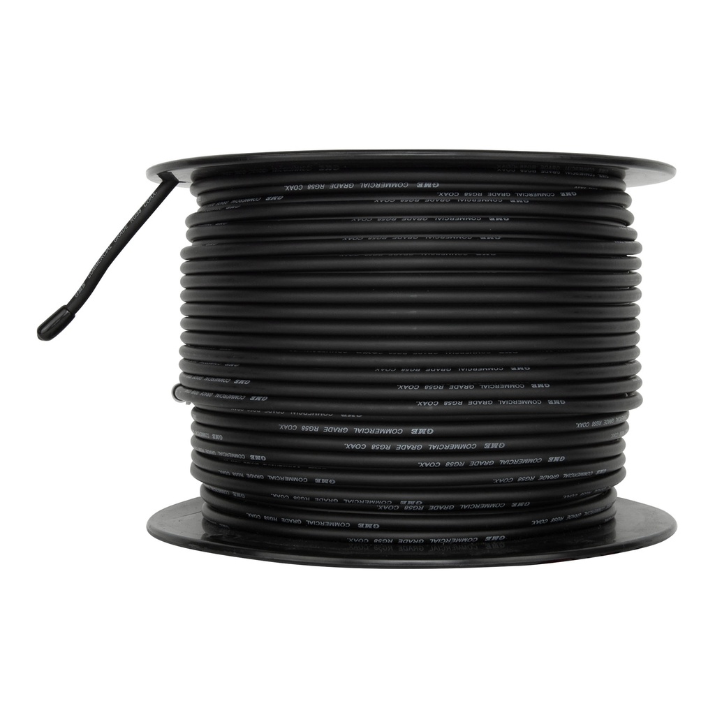 50 Ohm Low Loss Coaxial Cable - 5mm diameter (100m)