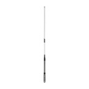Antenna Elevated Feed Base Spring & Black Whip Set (6.6dBi Gain)