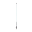 Antenna 1.04 metre Colinear - Medium Barrel Spring - White (6.6dBi Gain)