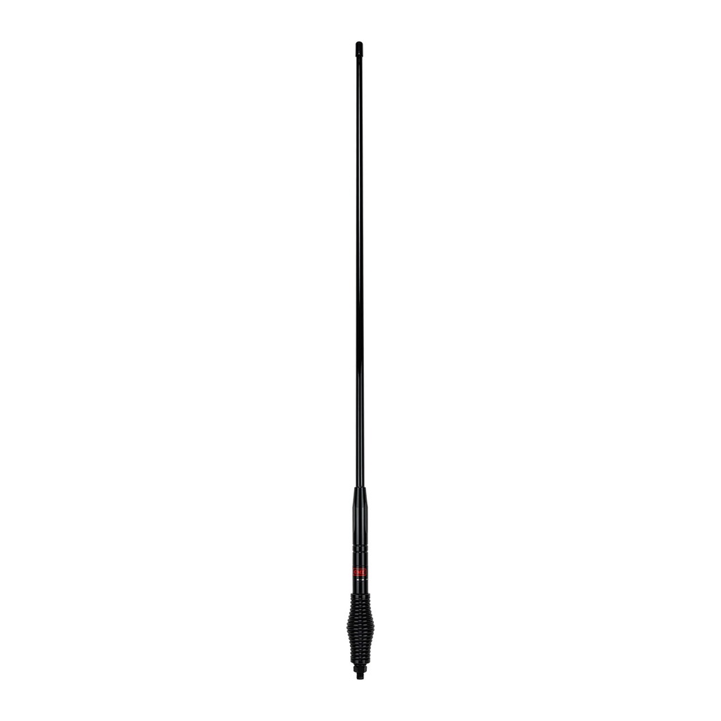 AE4702 Antenna 1.04 metre Colinear - Medium Barrel Spring - Black (6.6dBi Gain)