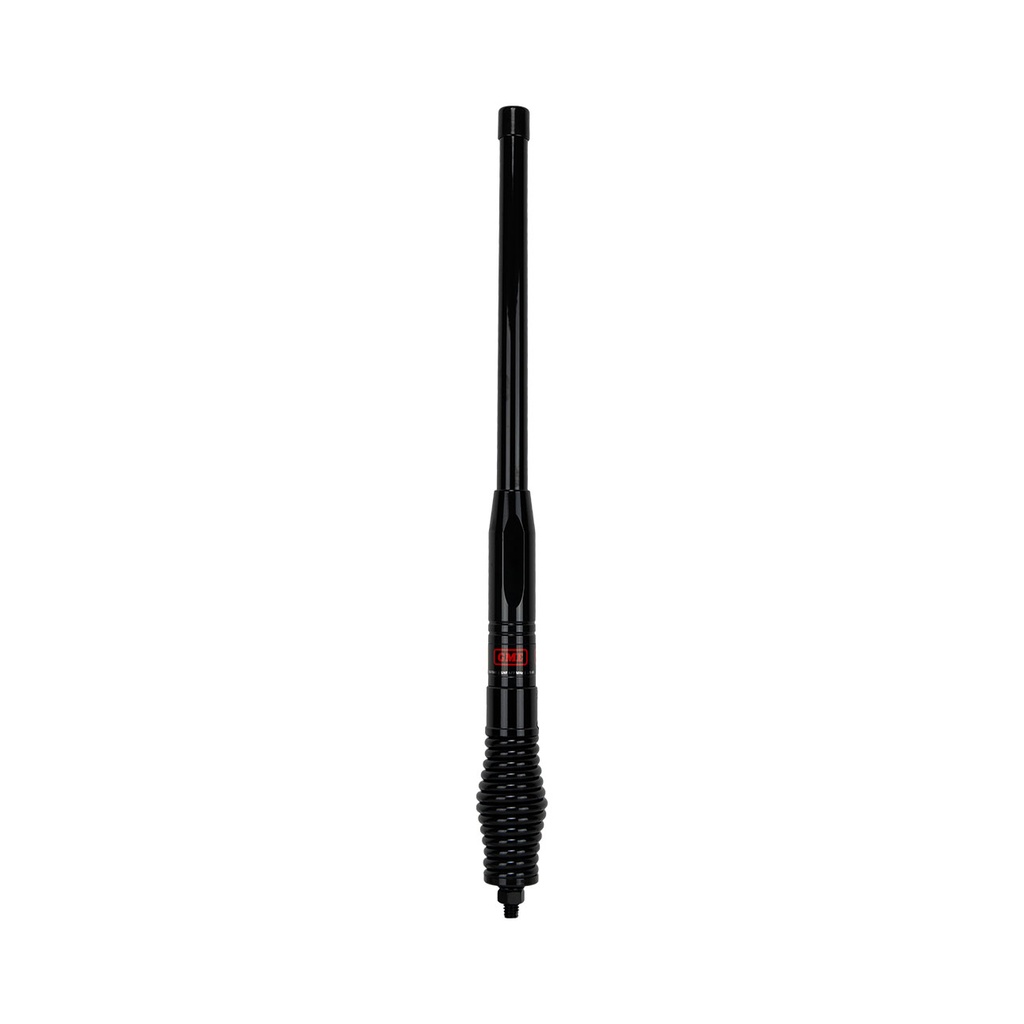 [103903] AE4704B Antenna 58cm Colinear - H/Duty Barrel Spring - Black (2.1dBi Gain)