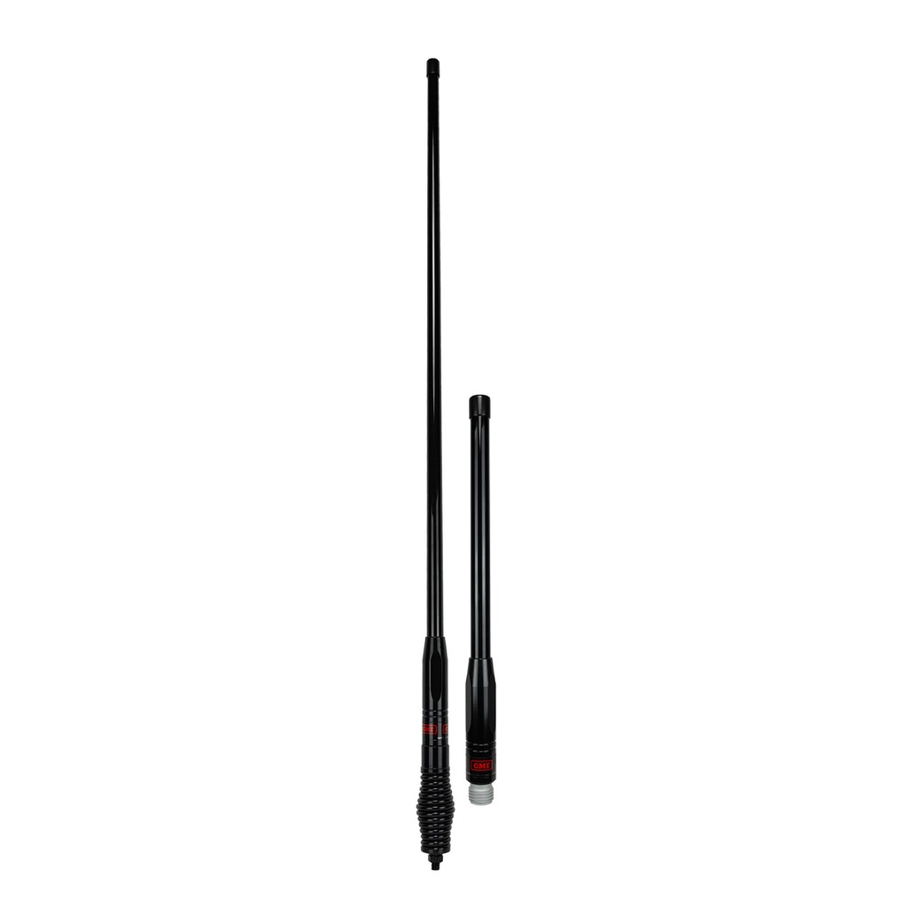 [103934] AE4705BTP UHF CB Colinear All-Terrain Pack, Heavy Duty, 6.6dBi & 2.1dBi, Black
