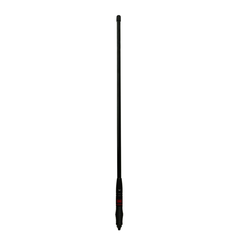 [141820] AE3700B - 915mm Medium Duty UHF 477MHz Antenna (6.6dBi Gain), Fixed Whip, Black