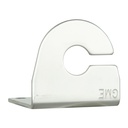 2.5mm "L" Bracket with Cable Slot - Stainless Steel