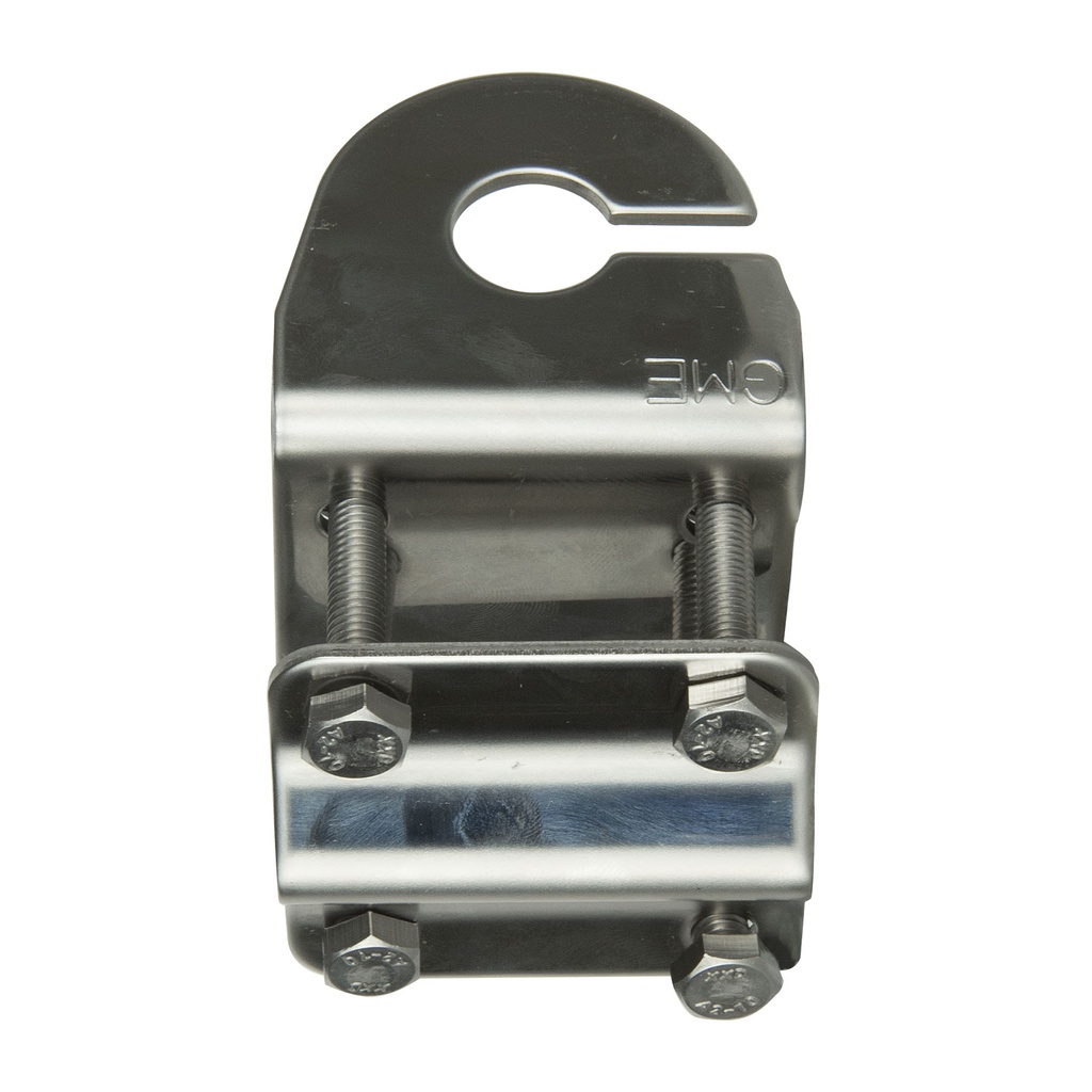 [103625] 2.5mm Mirror Mount with Cable Slot - Stainless Steel